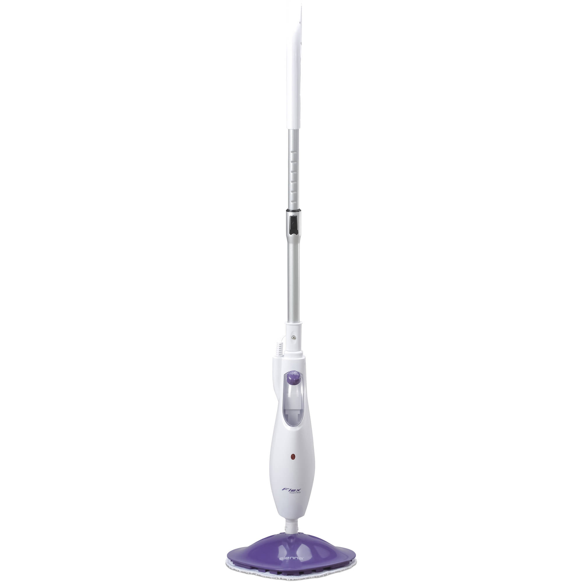 Superheated Vapor Kills Bacteria and Sanitizes Adjustable Height Pocket Mop with 2 Washable Microfiber Cleaning Pads Sienna FLEX Steam Mop and Steam Cleaner 
