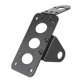 thumbnail image 1 of Soporte Para Matrícula De Motocicleta, Negro Plateado Opcional Instalación Fácil Y Elegante Varios Métodos De Instalación Soporte Duradero Para Matrícula, Para Automóvil De Ccdes Negro, 1 of 8
