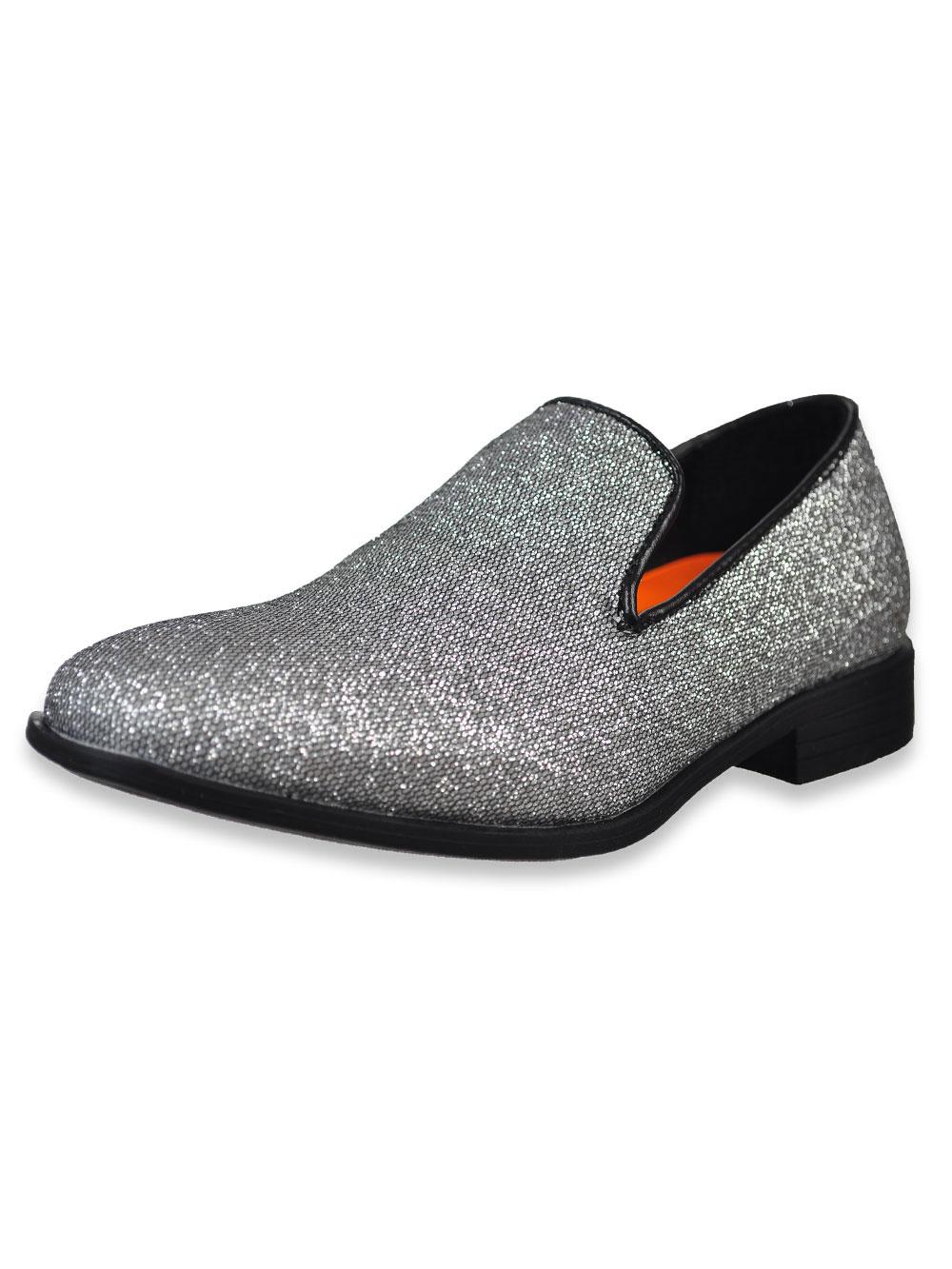 boys grey loafers