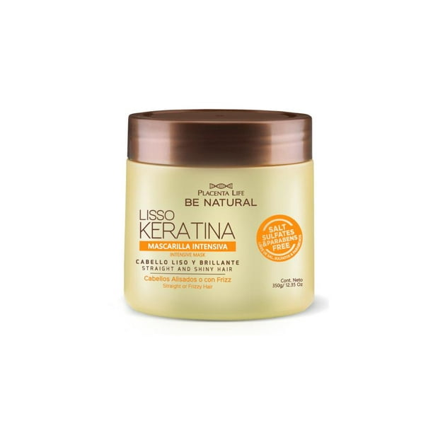 Placenta Life Be Natural Lisso Keratina Mask for a Straight and Shiny