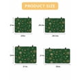 thumbnail image 7 of Large Induction Cooktop Protector Mat Christmas Snowflakes Stove Top Covers for Electric Stove, Winter Xmas Geometric Green Decorative Stove Burner Cover Mats, Glass Top Stove Cover, 7 of 7