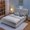 Beige+Boucle+Fabric+Foam, variant on HMYG Full Upholstered Bed with Oversized Rabbit Ear Headboard, LED Lights and 4 Drawers, Fabric
