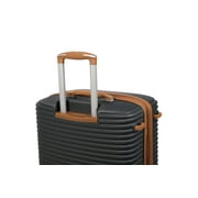 it luggage Replicating Hardside 27 Medium Checked Expandable Fashion Spinner Luggage, Gray