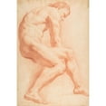 thumbnail image 2 of Charles-André van Loo 18x24 Black Ornate Framed Double Matted Museum Art Print Titled: Life Drawing (Mid-18th Century), 2 of 5