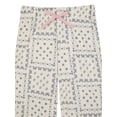 thumbnail image 3 of Wonder Nation Girls Button Front Short Sleeve Top & Pant Pajama Set with an Eyemask, 3-Piece, Sizes 4-18 & Plus, 3 of 4