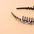 thumbnail image 3 of 1pcs Peigne à Dents Bandeau Zigzag Bandeau Dentaire (Coloré), 3 of 5