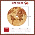 thumbnail image 2 of Sikiie Not All Those Who Wander Are Lost2 Nativity Christmas Tree Skirt, Jesus Christian Winter Holiday Tree Mat Decoration(30-48IN)48", 2 of 6