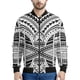 thumbnail image 5 of Chaqueta con cremallera maorí en blanco y negro para hombres y niños, sudadera de gran tamaño con estampado 3D, chaquetas bomber de manga larga para primavera y otoño, 5 of 5