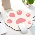 thumbnail image 4 of Naierhg Cartoon Cat Claw Anti-Slip Mouse Pad Base Mat Mousepad Light Blue, 4 of 8