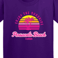 thumbnail image 4 of Inktastic Summer Enjoy the Sunshine Pensacola Beach Florida in Pink Youth T-Shirt, 4 of 5