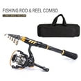 thumbnail image 2 of Telescopic Fishing Rod and Reel Combo Full Kit Spinning Fishing Reel Gear Organizer Pole Set, 2 of 10