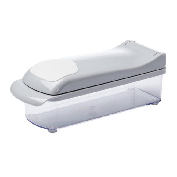 Jordan Judy Jordan Judy 6-in-1 Multifunctional Manual Vegetable Cutter with Stainless Steel Blades, Gray ABS/PP Kitchen Gadget for Slicing, Peeling, and Chopping Fruits and Vegetables, Compact and