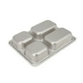 thumbnail image 4 of Aspire Stainless Steel Bento Box Lunch Container with Plastic Lid, 3 Sets-4 Sections, 4 of 5