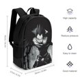 thumbnail image 5 of Death Note Ryuk Casual Backpack Shoulder Bag Daypack Computer Bag with Pocket High Capacity Schoolbag for Student College, 5 of 8