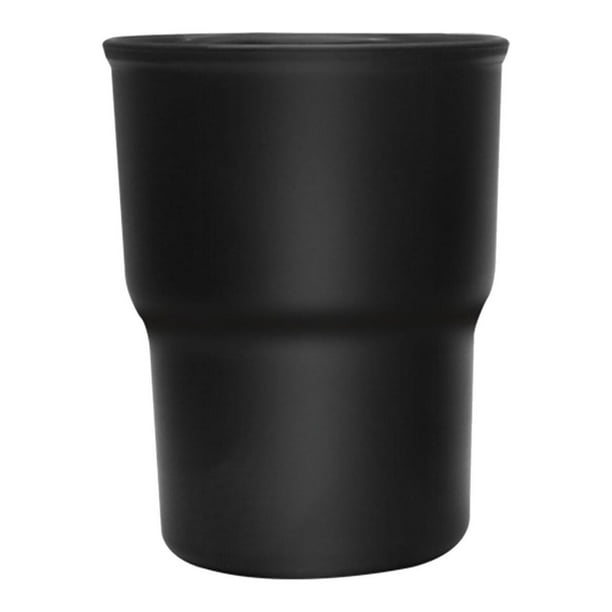 Cubo de basura para coche, cubo de basura portátil, organizador, mini cubo de basura Negro