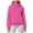 Hot Pink, variant on Xudanell Womens Hoodie Cowl Neck Long Sleeve Sweatshirts Fashion Pullover with Drawstring Teen Girls Clothes Black M