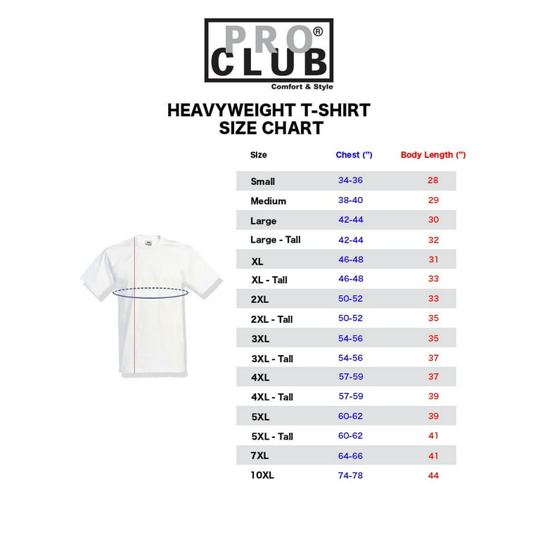 Pro Club Men's Heavyweight Cotton Short Sleeve Crew Neck T-Shirt, Small, Snow White
