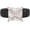 Black and Rose Gold, variant on Silicone Ring – 8×8 mm Princess Cut CZ | Patented Design - GlowStone Collection