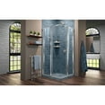 thumbnail image 6 of DreamLine Cornerview 40 1/2 in. D x 40 1/2 in. W x 72 in. H Framed Sliding Shower Enclosure in Chrome, 6 of 7