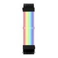 thumbnail image 1 of RGB Power Extension Cable use for 24PIN to Motherboard Transfer Cable 5V 3PIN Synchronized RGB Power Supply Sleeved Cable, 1 of 8