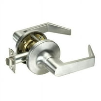 Yale AU5401LN626 2.75 in. Backset Commercial Passage Augusta Lever Grade 1 Cylindrical Lock, Satin Chrome
