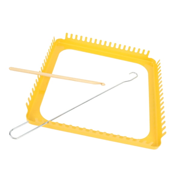 Kit de Telar de Tejido, Kit de Marco de Tejido fácil de Usar Para Tapices de Bufandas de Tapices