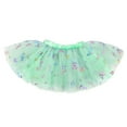 thumbnail image 2 of Gubotare Toddler Ballet Tutu Girl's Tutu Skirt Layered Ballet Tutu Skirts Mesh Fluffy Princess Dancing Skirt 3T 4T (Mint Green,3-4 Years), 2 of 6