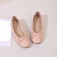 thumbnail image 5 of TAGOLD Womens Flats Shoes,Women's Fashionable Casual French Round Toe Bow Low-Top Lightweight All-Season Work Flat Shoes, 5 of 5