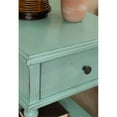 thumbnail image 2 of Pemberly Row Transitional Solid Wood Side Table in Blue, 2 of 13