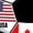 White, variant on 2026 Soccer Cup Shirt, Soccer World Tournament T-shirt, International Game Day Tee, Usa Canada Mexico Football Shirt,Black Color,Size L