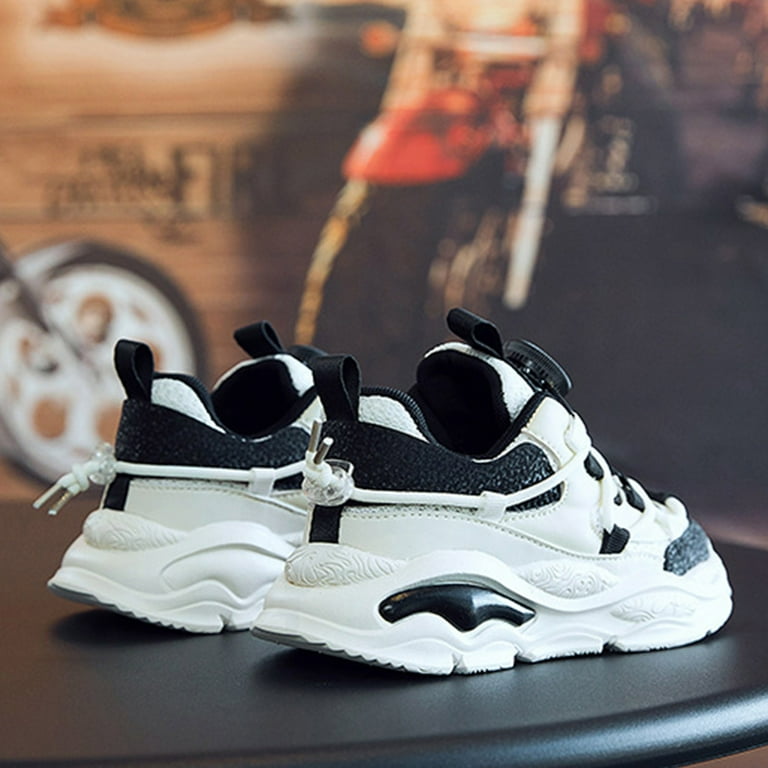 Pimfylm Kids Sneakers Kids Toddler Shoes Boys Girls Running Shoes