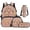 Kawaii Capybara, variant on HUIACONG Burst Monster Truck Kids Backpack, 17 Inch Large Capacity Lightweight School Bag, Includes Bookbag, Lunch Box, Pencil Pouch and Water Bottle Sleeve, Complete 4PCS Set for Boys Girls Age 6-8