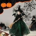 thumbnail image 5 of ToyKingdee Halloween Witch Doll with Broom - Funny Witch Doll Toys for Parties, Carnivals, Home Decoration, 5 of 8