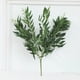 thumbnail image 1 of Flores artificiales, plantas artificiales, hojas de sauce, mezcla de flores y hojas artificiales, plantas verdes, hojas de sauce, ramos artificiales en maceta (verde (4 JM, 1 of 2