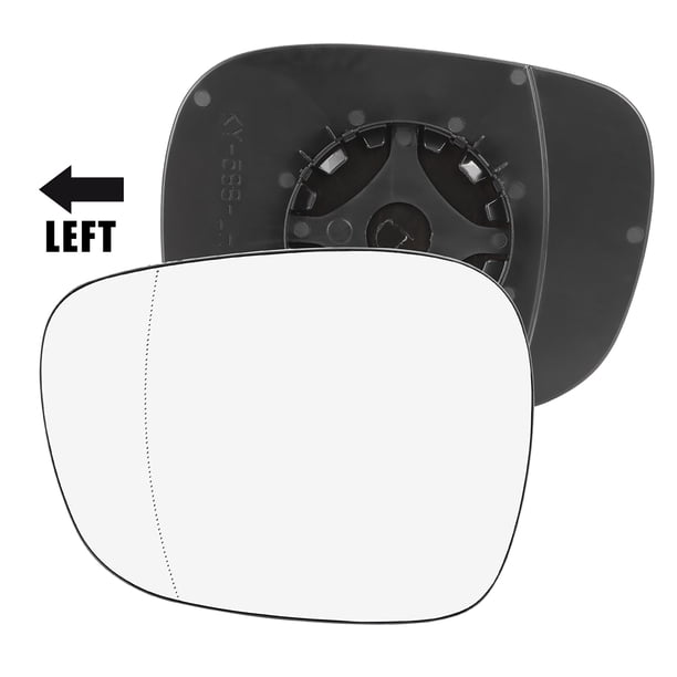 Heated Mirror Glass With Backing Plate For BMW 3 Series / M3 / 5 Series / M5 - Driver Side Left (LH)