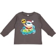 thumbnail image 3 of Inktastic Surfing Santa Boys or Girls Long Sleeve Toddler T-Shirt, 3 of 5