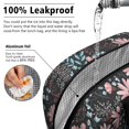 thumbnail image 5 of Womens Pioneer Flower Floral Print Pattern Lunch Box for Work,Insulated Lunch Bag for Women,Loncheras Para Mujer,Leakproof Adult Lunch Bag for Work,Beach,Travel,Picnic,Camping, 5 of 7