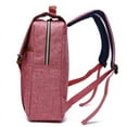 thumbnail image 2 of Canvas Computer Backpack,Grey, 2 of 2