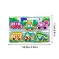 thumbnail image 4 of Cyber and Monday Deals 2023 Toys Two In Children'S Early Education Matching Puzzle And Drawing Board, Three-Dimensional Puzzle, Parent-Child Interaction, Children'S Educational Toys,10Ml A, 4 of 5