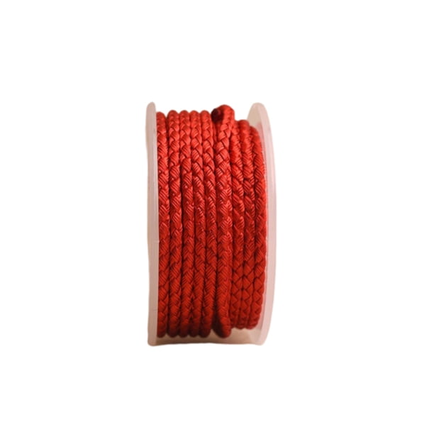 Qarigey Cuerda trenzada tejido DIY artesanía hacer cordón hecho a mano tejer joyería hacer para sastre profesional artesano Ropa, zapatos y accesorios Miscelánea Rojo Qarigey AP015616-02