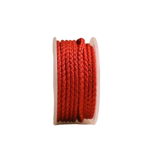 fastboy Braided Rope Bracelet Weaving DIY Craft Making Cord Handmade Knitting Jewelry Making for Professional Tailor Red