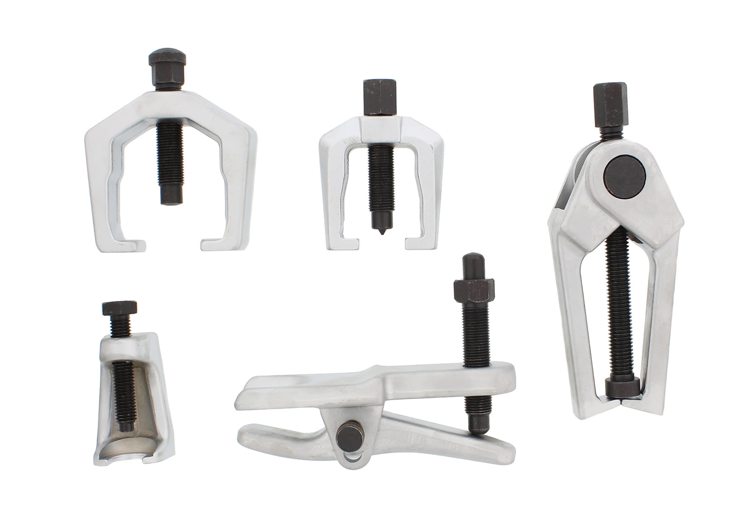 N A YSTOOL Front End Service Tool Set with Automotive Ball Joint Separator Tie Rod End Puller Pitman Arm Remover 5 PCS Removal Splitter Kit for Car SUV Light Truck Pickup