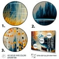 thumbnail image 3 of Designart Canoe On A Lake In Fall I Canvas Wall Art, 3 of 5