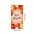 thumbnail image 3 of Fall Door Cover Thanksgiving Decorations Maple Leaves Thanksgiving Banner Fall Decor | Fall Decor for Indoor Outdoor Thanksgiving Themed Door Banner, Fall Decorations Supplies-70.8 × 35.4inch, 3 of 6