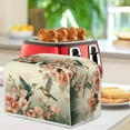 thumbnail image 4 of ZUXONGSY Hummingbird Floral Toaster Cover 2 Slice Soft Appliance Cover and Dust Cover with Top Hook Kitchen Decor Wide Slot Quilted Toaster Appliance Dust-Proof Cover, 4 of 6