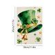 thumbnail image 3 of Decoraciones para el Día de San Patricio, Accesorios para el Día de San Patricio, Regalos para el Día de San Patricio. Bandera de jardín de doble cara con diseño de "Feliz Día de San Patricio", bander, 3 of 6