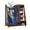 Brown, variant on ZIVACATE Wooden Golf Bag Organizer and Storage Rack, 2 Golf Bag Storage Rack with Wheels, for Garage, Suitable for Garage Home Golf Club, Brown