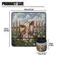 thumbnail image 5 of HELLHERO Butterfly Cow Sewing Machine Mat Fabric Polyester with 4 Pockets Durable Ideal For Sewing Classes & Home Use, 5 of 5