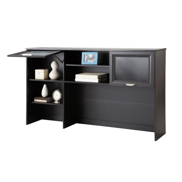 Realspace® Magellan 58"W Hutch For Corner/LDesk, Espresso Walmart