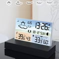 thumbnail image 4 of AFQH Weather Station with Outdoor Sensor Temperature ColorScreen Clock Multi Function, 4 of 10